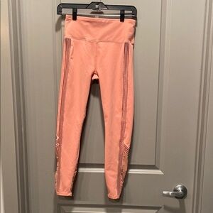 Fabletics Pink High Waisted Leggings Size Small